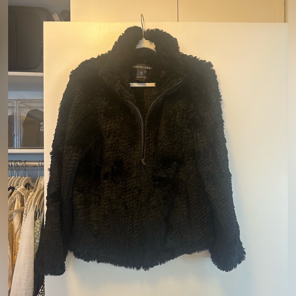 Black Fur Jacket